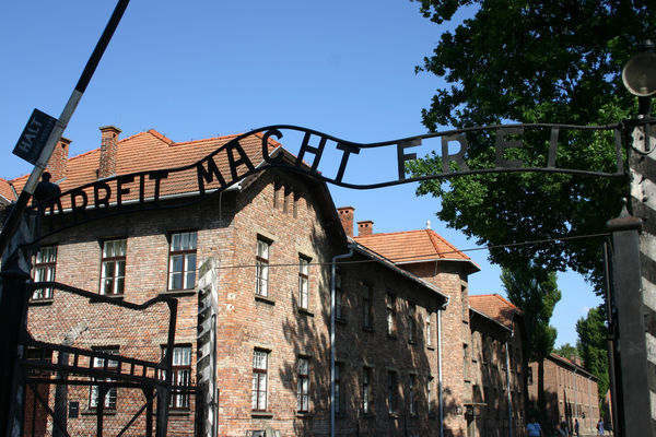 Front Gate At Auschwitz I