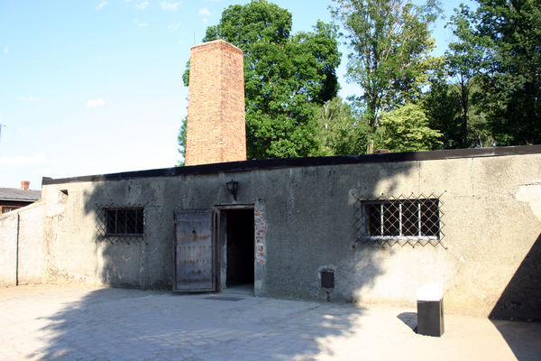 Crematorium at Auschwitz I
