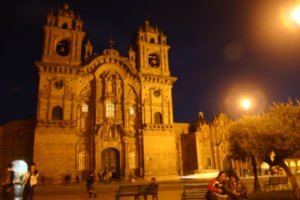 Plaza de Armas at Night