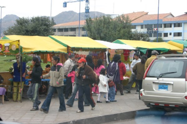 Street Market in Cusco