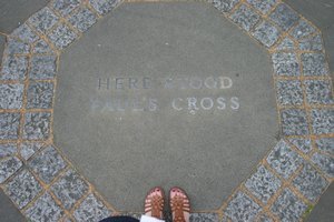 Standing in St. Paul's Cathedral