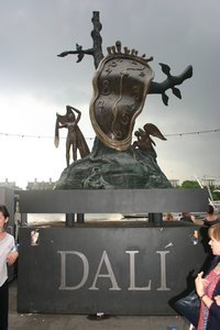 Outside the Dali Museum