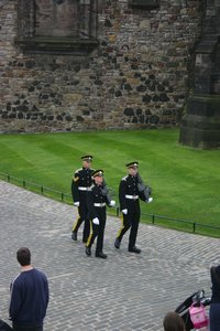 Changing of the Guard at Edinburgh Castle