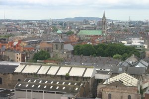 View of Dubin from Gravity Bar at Guinness Storehouse