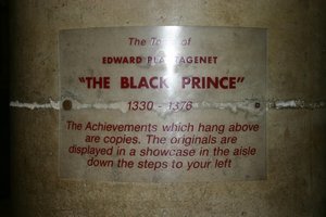 Tomb of "The Black Prince"