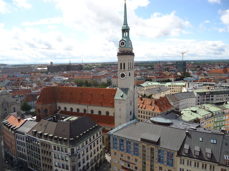 View of Munich from Neues Rathaus