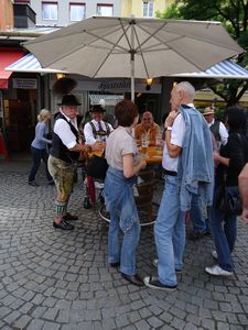 Locals at Viktualienmarkt