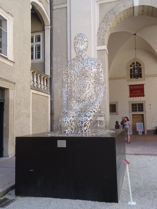 Art exhibit at Residenz