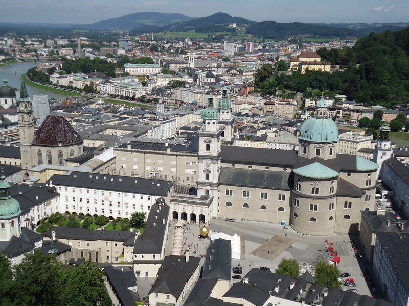 View from Festung Hohensalzburg