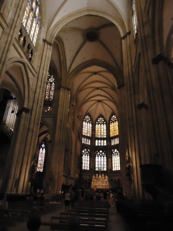 Inside Regensburg Cathedral