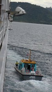 rabaul pilot boarding arcadia