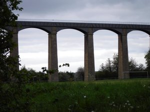 aquaduct seen from a distance