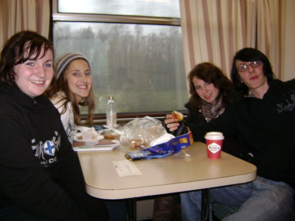 The Gang on the Train
