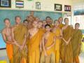 Teaching the monks