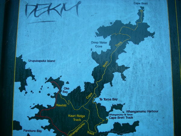 map of trekk