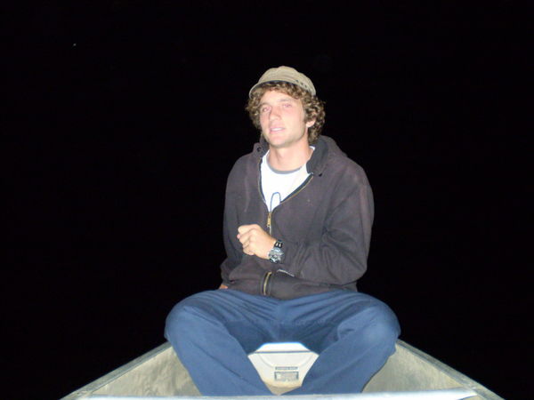 night time canoeing -Chris