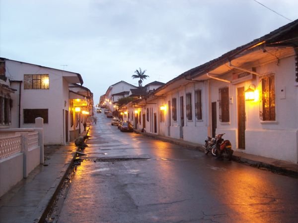 Popayan, my street by night