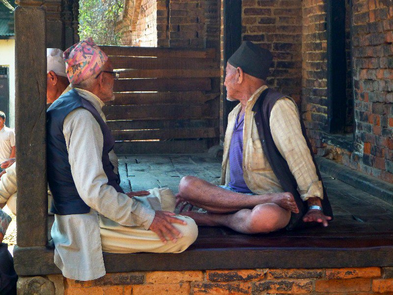 Being old men - Bhaktapur
