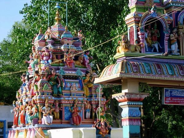Colourful temple