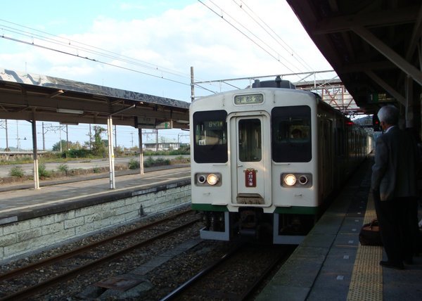 JR Train from Nikko to Utsunomiya