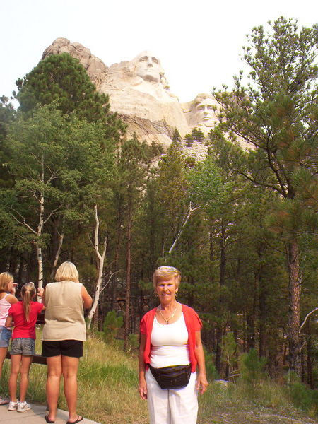 Lyn at Mt. Rushmore