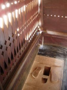 WC at the Padmanabhapuram Palace