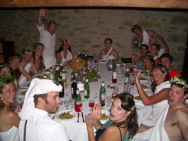 Toga Dinner Party!