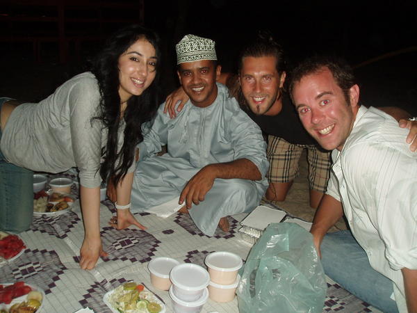 Iftah with Mohammad, Omar & Shefa