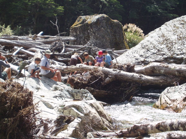 Routeburn river break