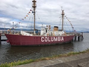 Columbia light house boat