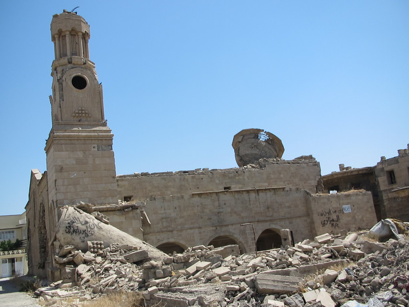 Destroyed church - Mosul