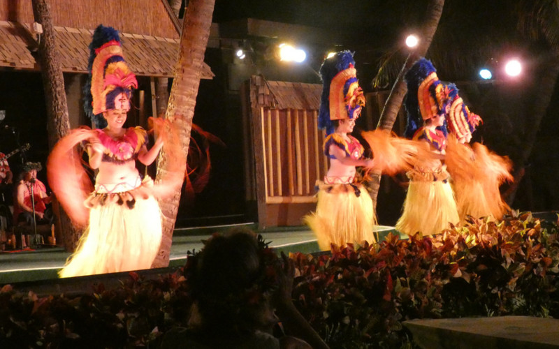 Some of the Hula Dancers