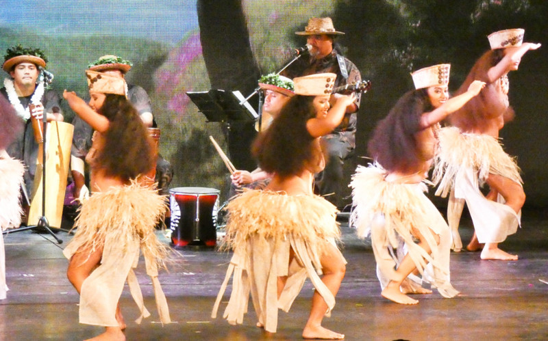 Tahitian Dancers on Ship #1
