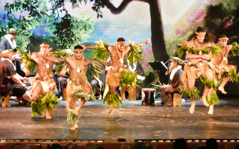 Tahitian Dancers on Ship #4