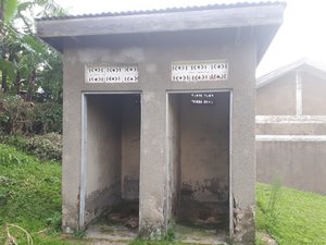 Our pit latrines