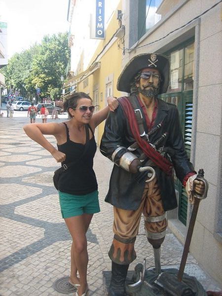 Arrrr!!!! Me and me pirate matey!!!