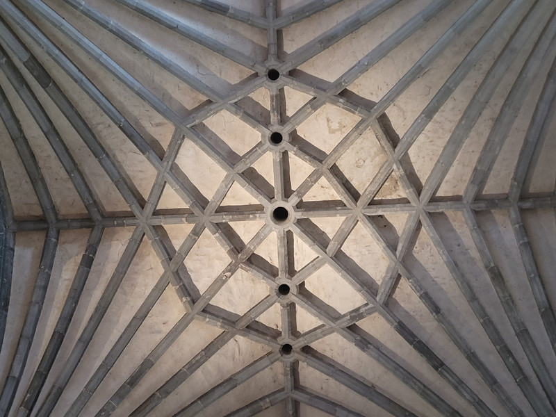 Ceiling at the cathedral