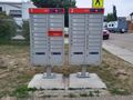 Canadian postboxes. 