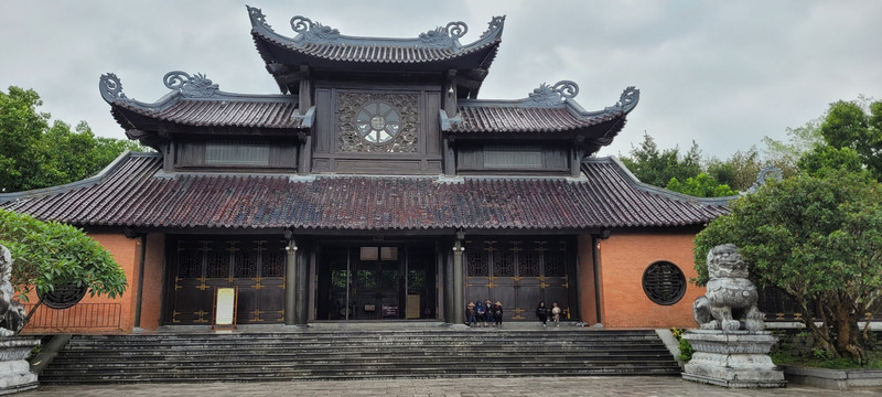 One of the pagoda buildings.