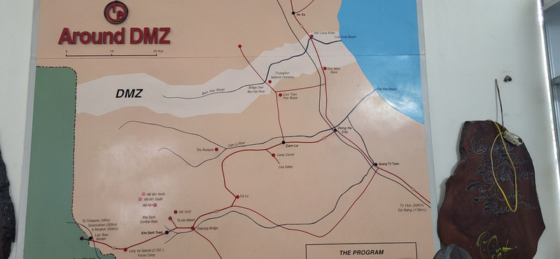 Map of the DMZ. 