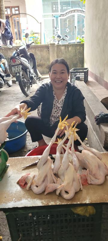 Chickens at the market. 