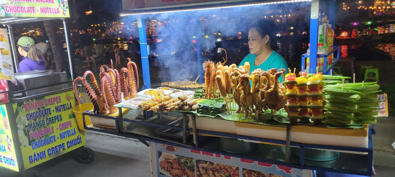 Street food in Hoi An.