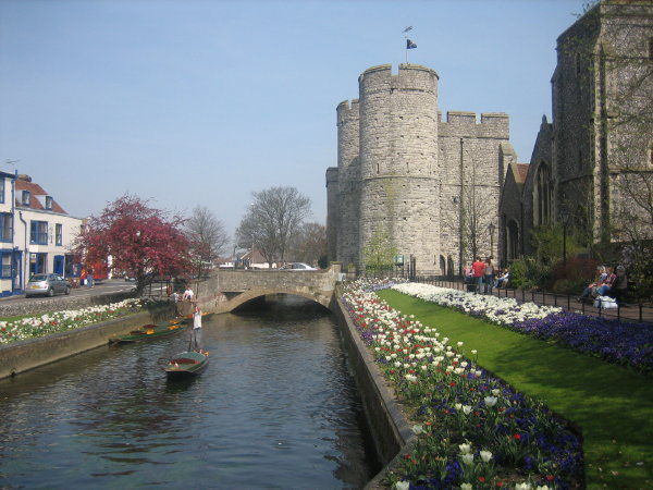 Canterbury riverbank