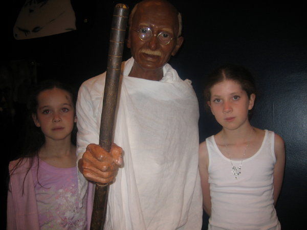 Ghandi and the girls