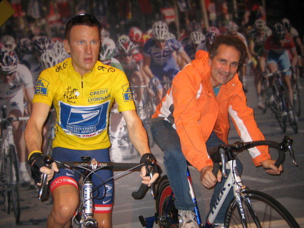 Herve winning the Tour de France