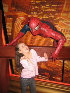 Lauren and Spiderman