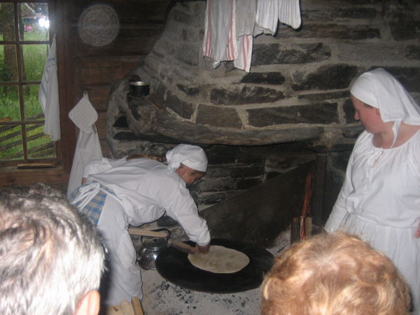 Folkemuseum Bread making