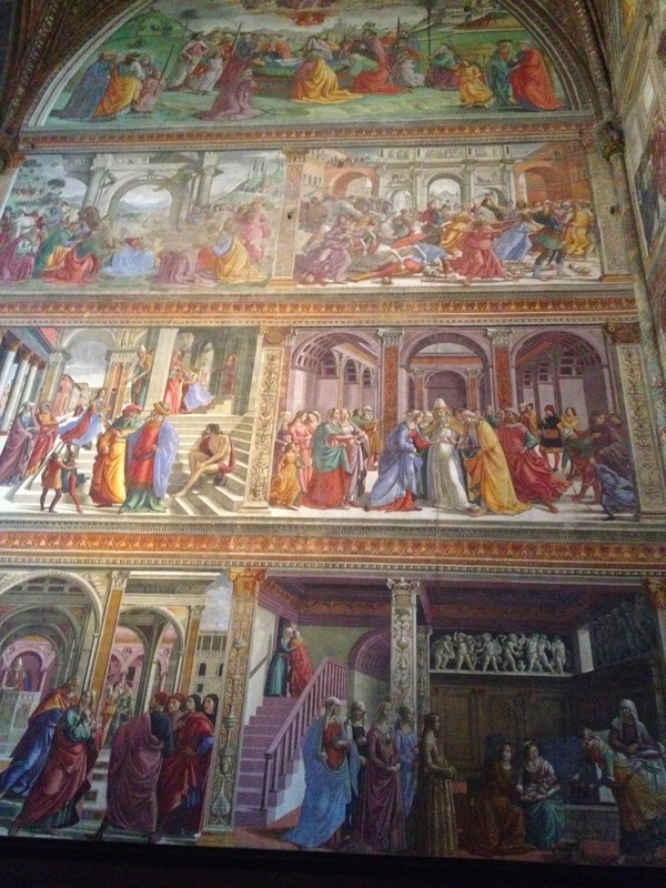 Frescoes at Santa Maria Novella