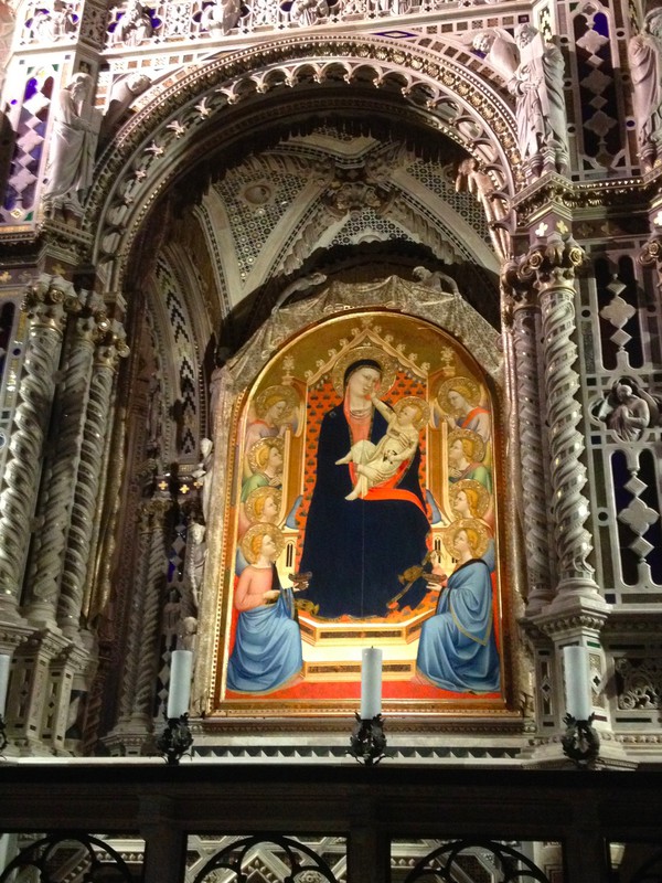 Church alter in Florence