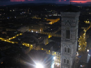 View of Florence from the Duomo dome